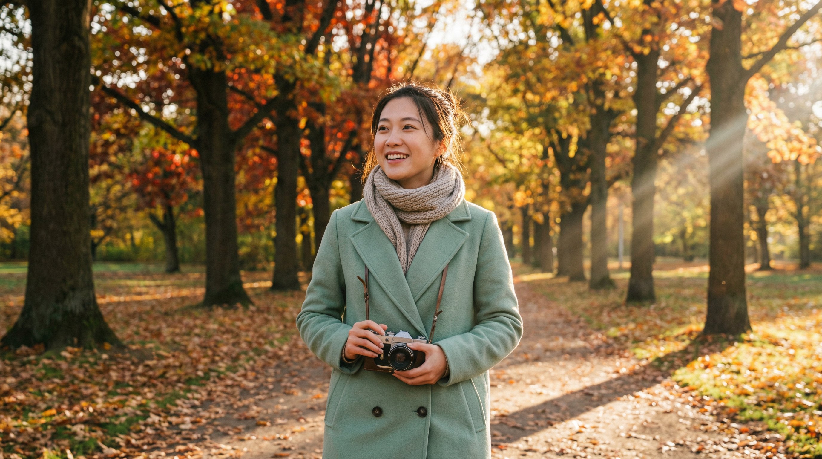 困困兔 户外秋日视频